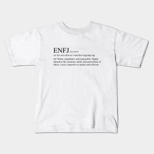 ENFJ Personality (Dictionary Style) Light Kids T-Shirt